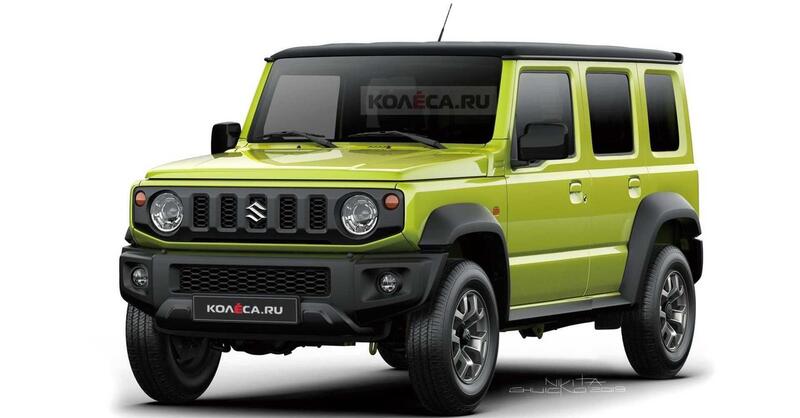 Suzuki: la grande Jimny a 5 porte per l&#039;India