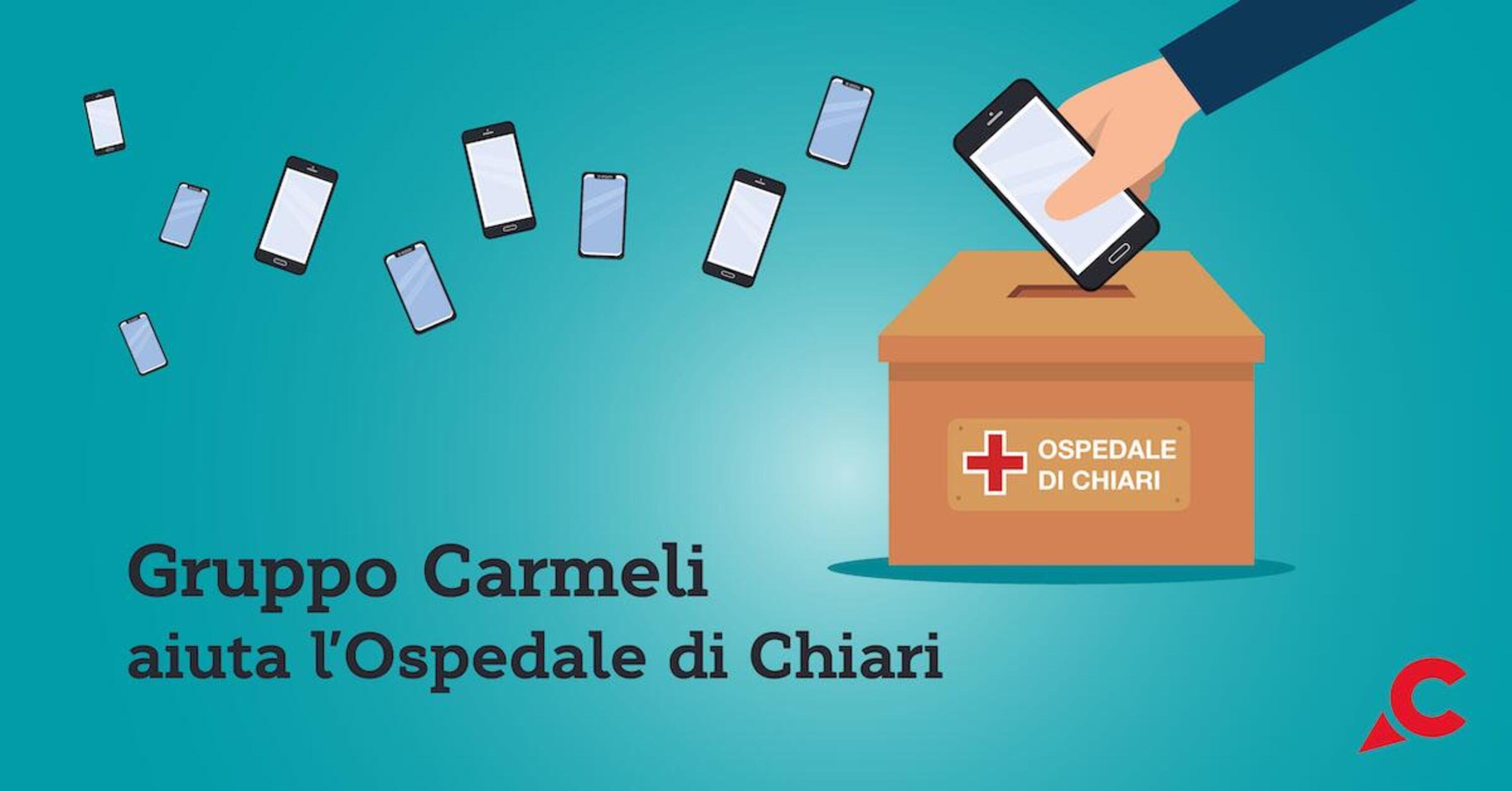 Dal Gruppo Carmeli 20 Smartphone per i pazienti dell&rsquo;Ospedale di Chiari (Brescia)