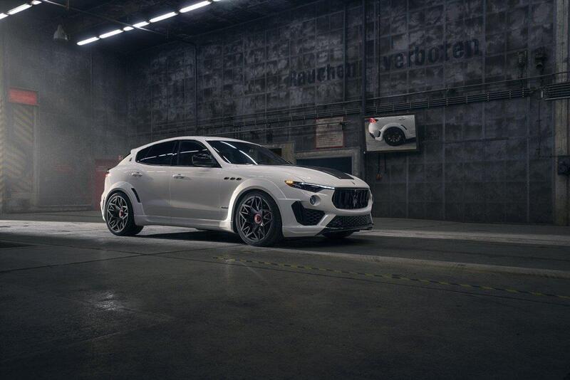 Maserati Levante Trofeo: widebody e 624 CV con Novitec