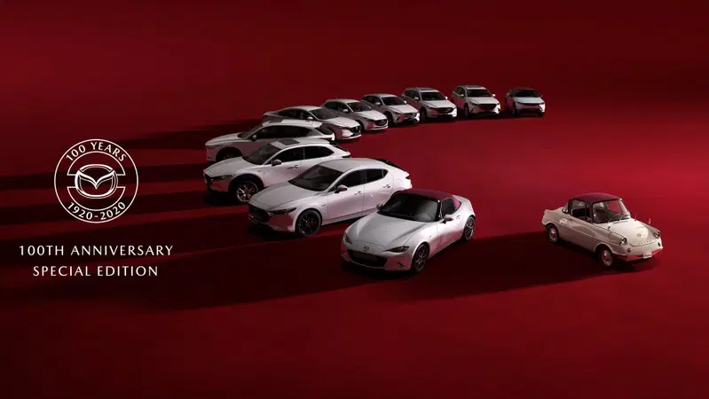 Mazda 100 anni: special edition per tutta la gamma