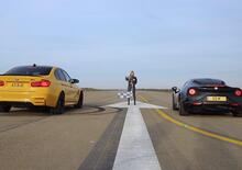 Drag Race impossibile: Alfa Romeo 4C vs BMW M3 [VIDEO]