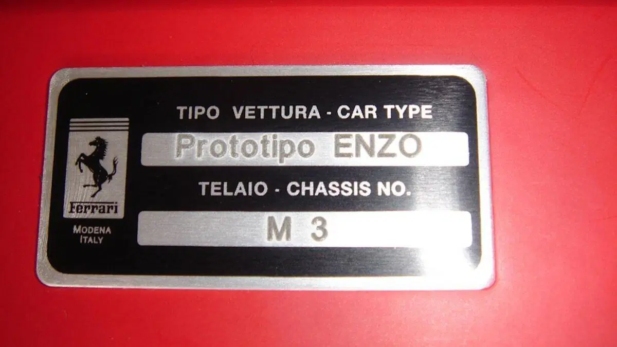 Prototipo Ferrari: la monster M3 rossa che con il V12 diventa Enzo [Foto Gallery] (2)