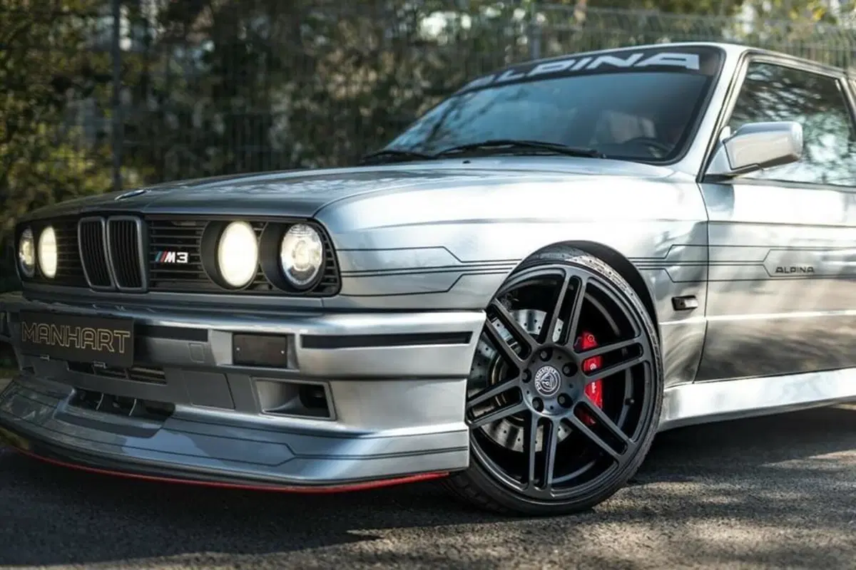 Fotonica: BMW BMW E30 ALPINA B6S MANHART TURBO del 1988 in vendita (9)