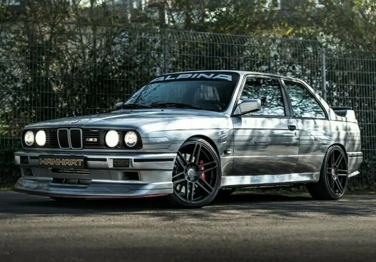 Fotonica: BMW BMW E30 ALPINA B6S MANHART TURBO del 1988 in vendita (2)