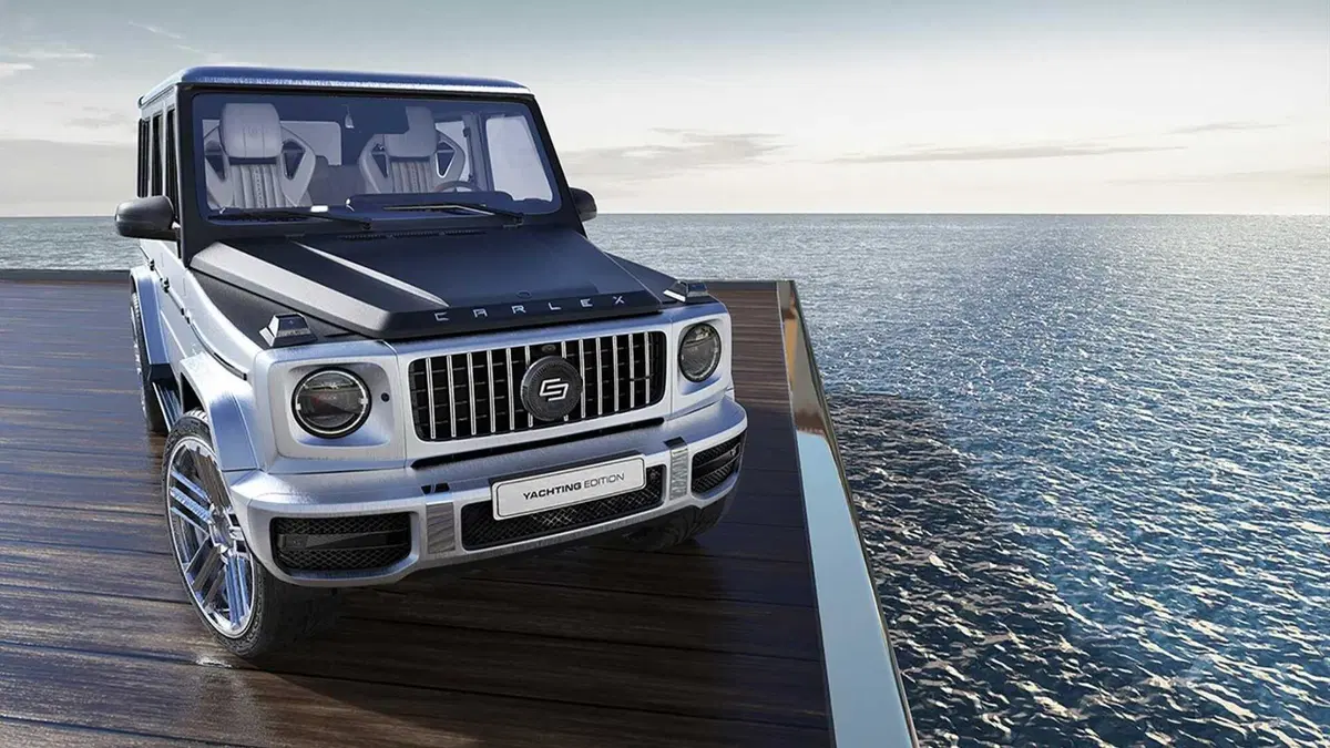 Mercedes G63 AMG, ecco la versione con interni in legno da yacht