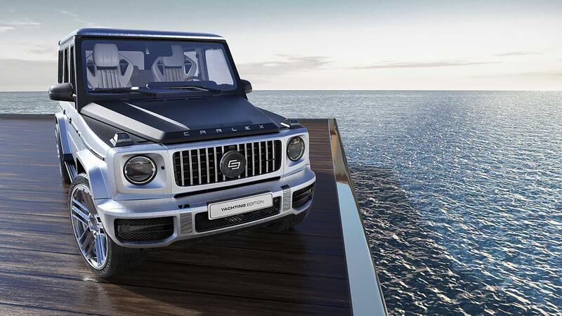 Mercedes G63 AMG, ecco la versione con interni in legno da yacht