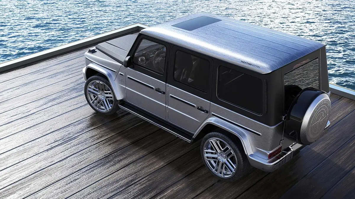 Mercedes G63 AMG, ecco la versione con interni in legno da yacht (5)