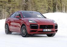 Porsche Cayenne Coupé GTS: avvistato sulla neve [Foto spia]