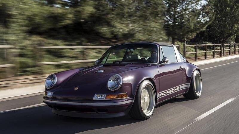 Singer-Porsche 911 Atherton, la Neunelfer &ldquo;Deep Purple&rdquo;