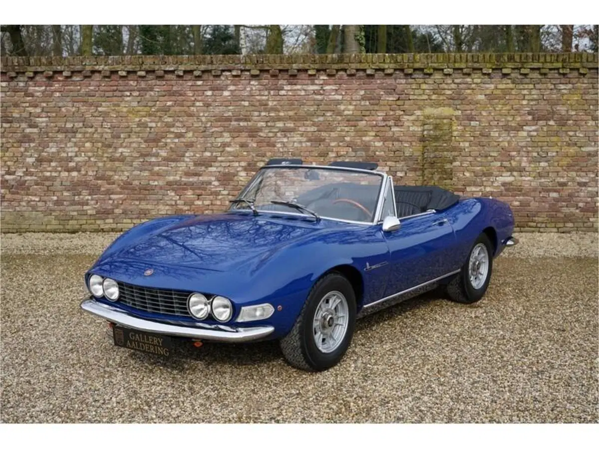 Investire in auto classiche quando la finanza è KO, Fiat: Dino spider fresca a 150K [motore Ferrari, perché no] (8)