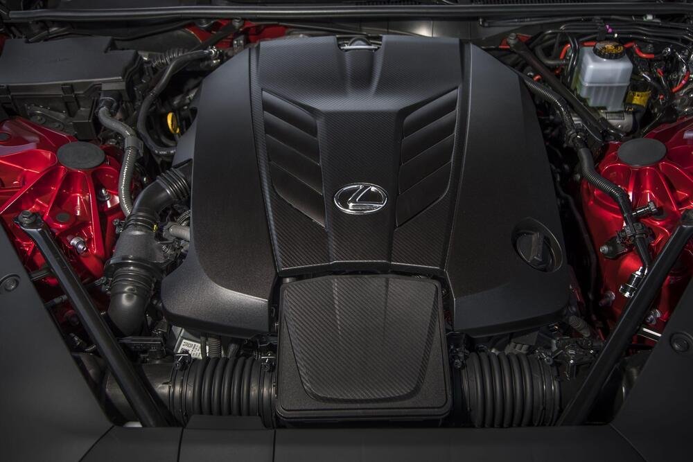 Il maxi V8 5.0 litri della Lexus LC 500 2021