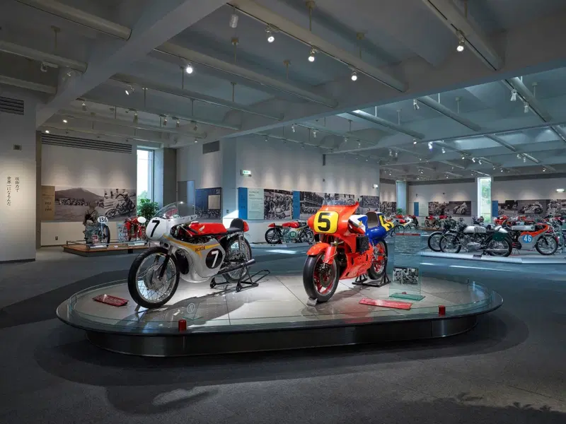All'interno della Honda Collection Hall
