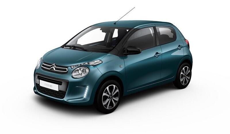 La Citro&euml;n C1 m.y. 2020 nella nuova tinta Ultra Emeraude