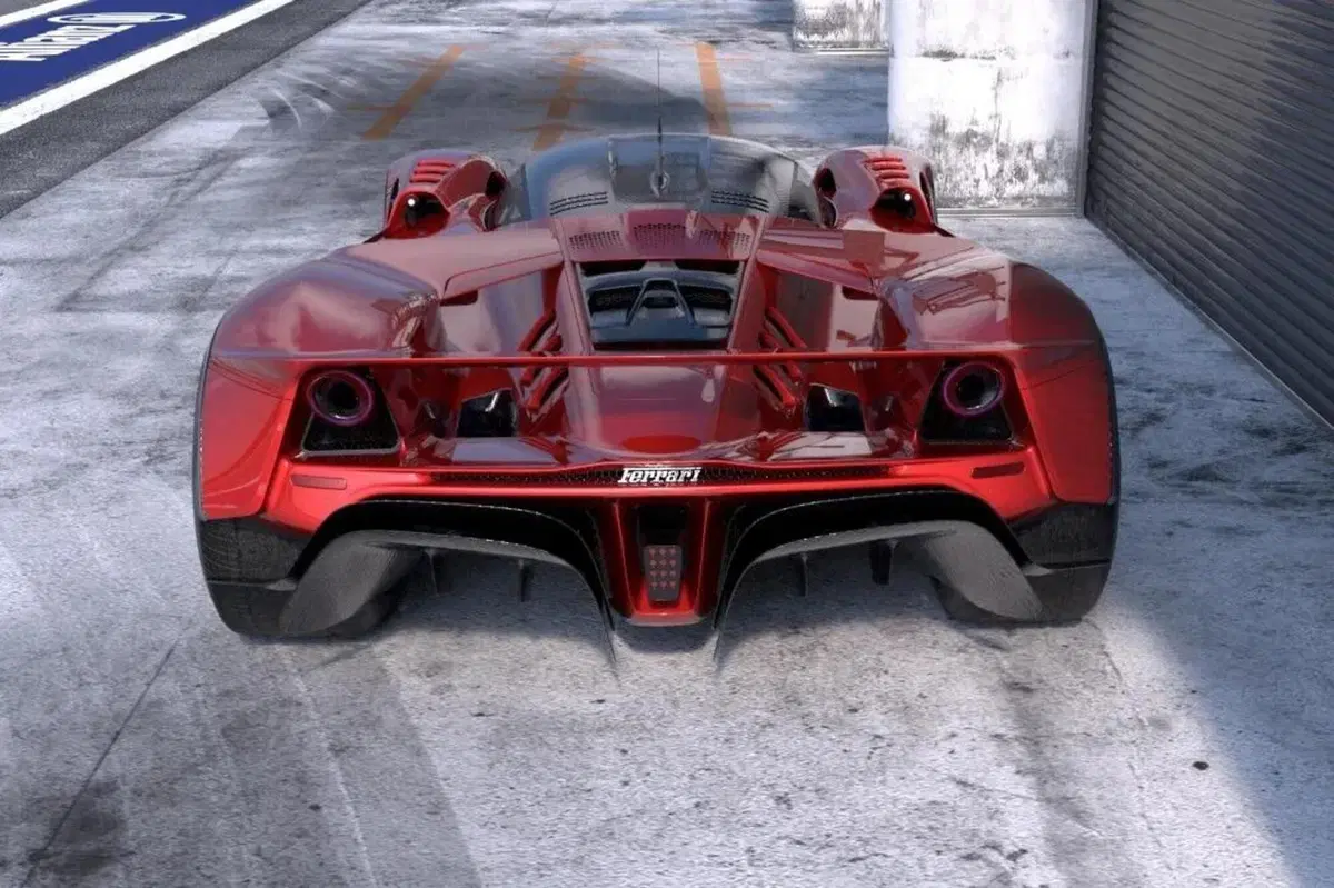WEC: ecco come potrebbe essere l'hypercar della Ferrari (5)