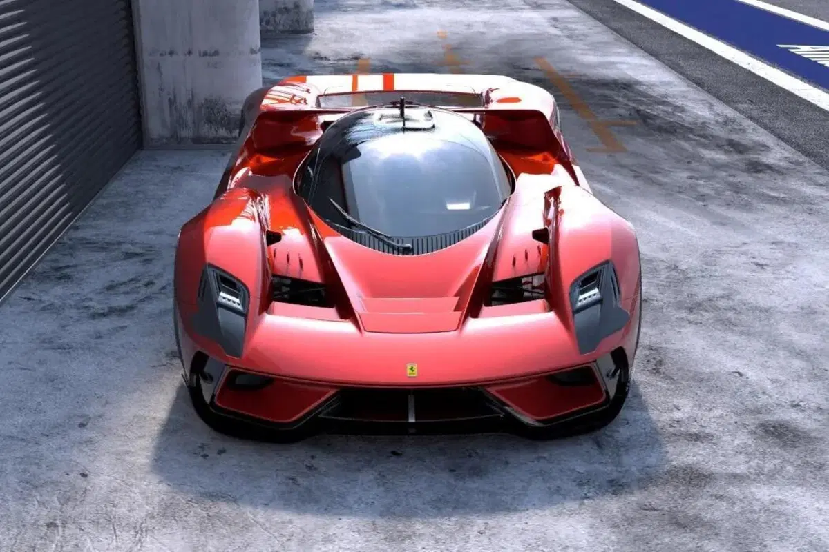 WEC: ecco come potrebbe essere l'hypercar della Ferrari (7)
