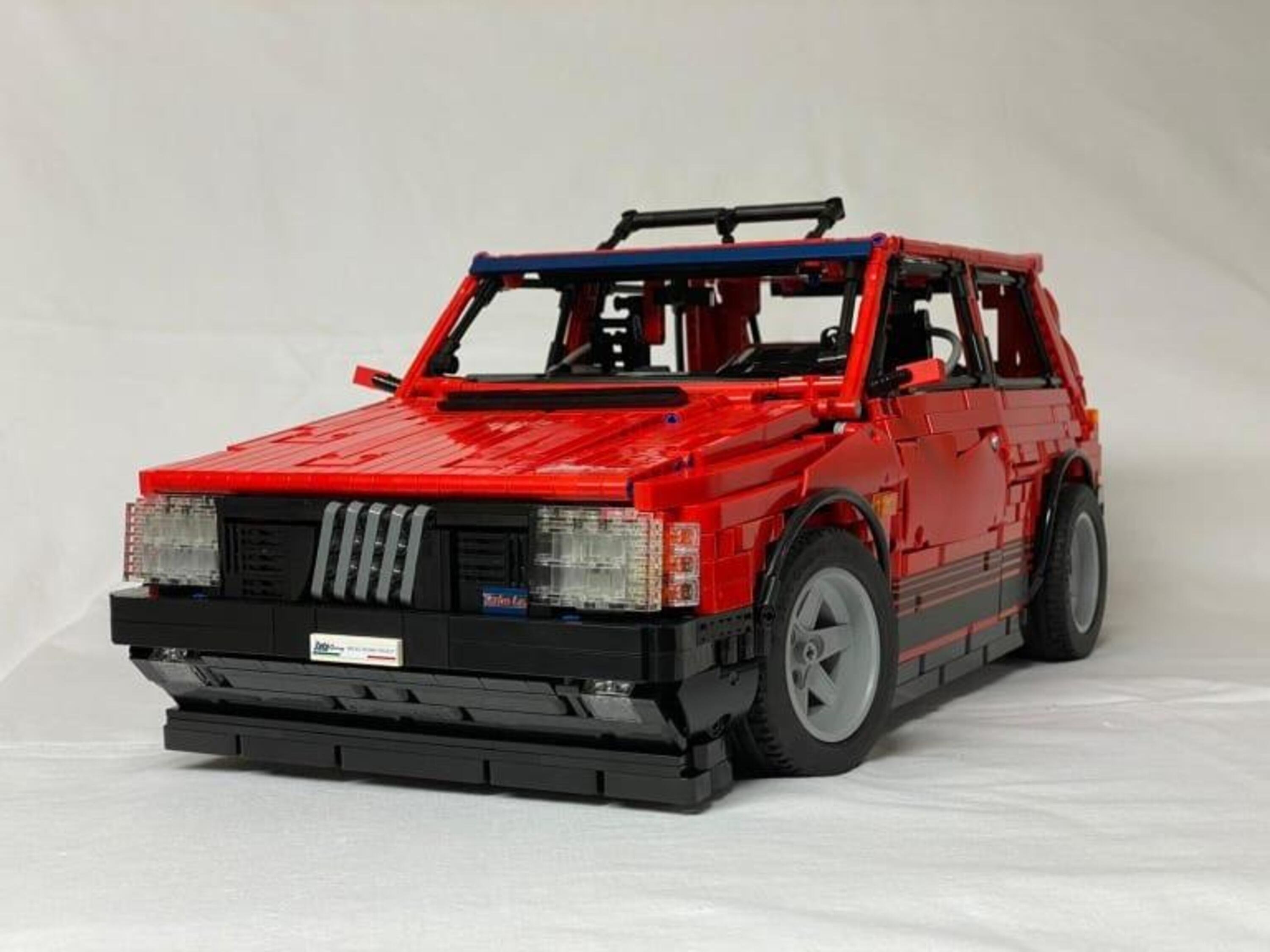 Fiat Uno Turbo, arriva la versione Lego Technic