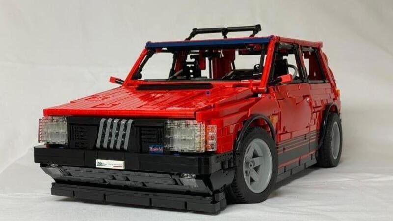 Fiat Uno Turbo, arriva la versione Lego Technic