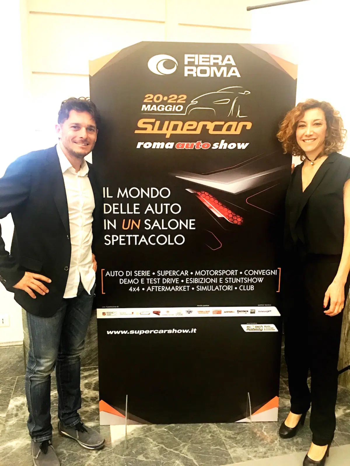 Supercar-Roma Auto Show: marmitte roventi!