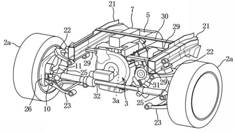 Cuore Wankel (RWD) e motori elettrici (FWD) in-wheel | Cosa dicono i brevetti depositati "per" Mazda RX-9