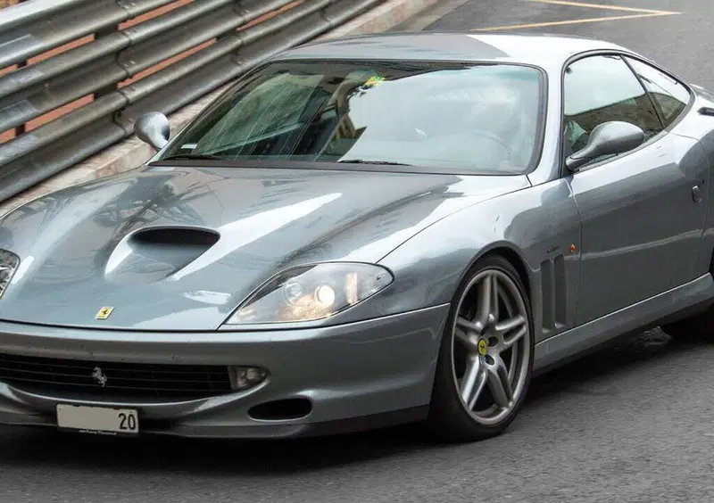 Una 550 Maranello in "action" a Montecarlo