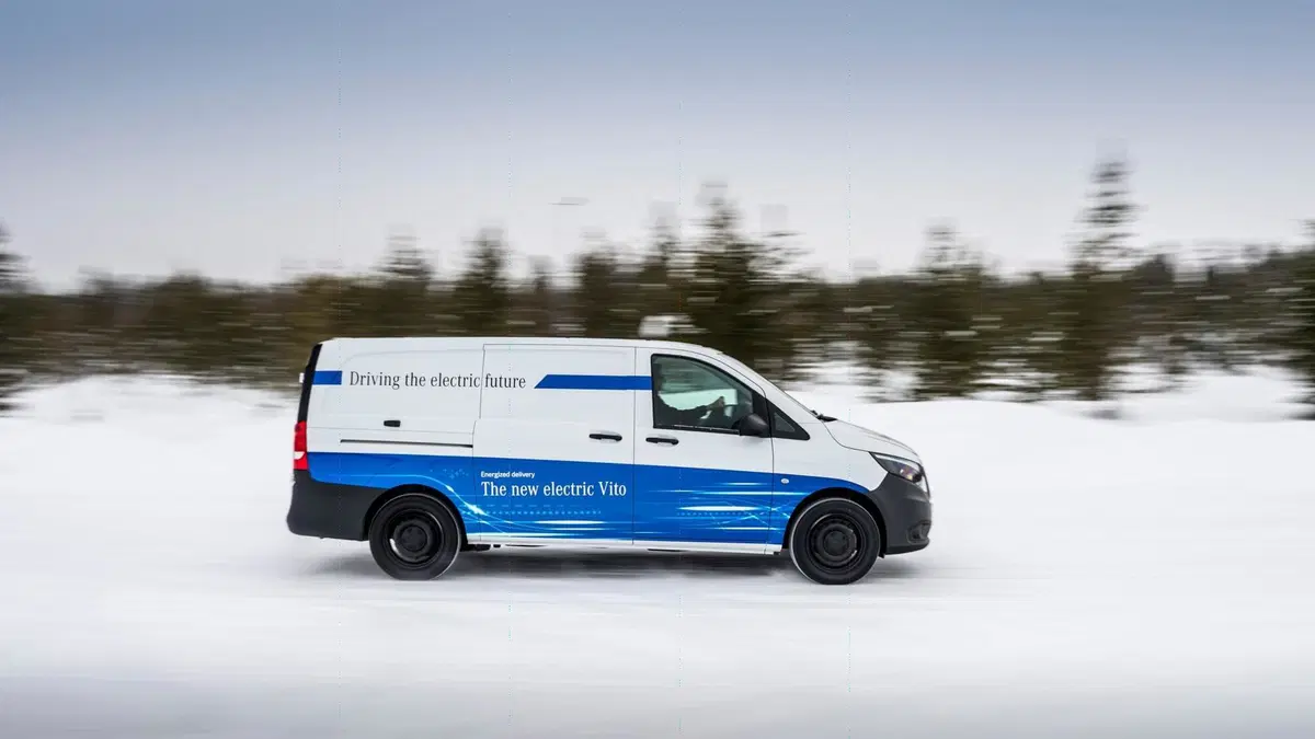 Mercedes-Benz Classe eVito Furgone (2019-->>) (2)