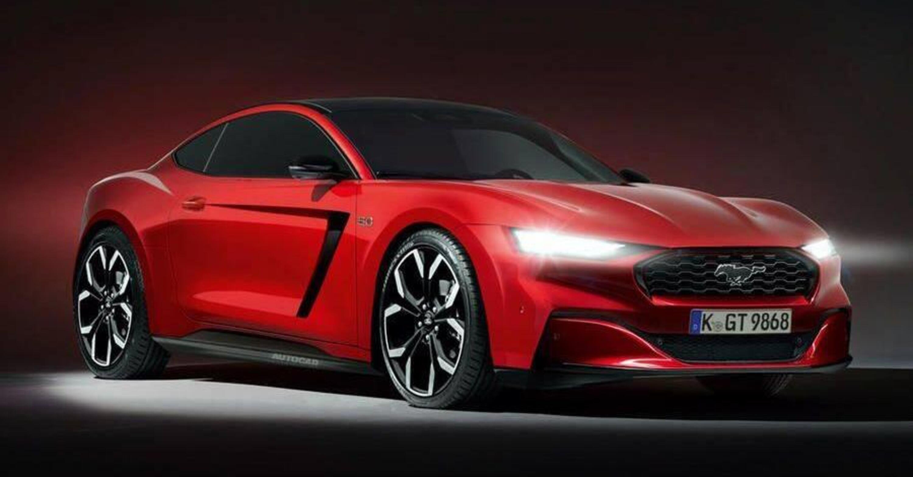 Nuova Ford Mustang: attesa nel 2022 con il V8 ibrido