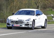 Maserati Quattroporte restyling, le foto spia