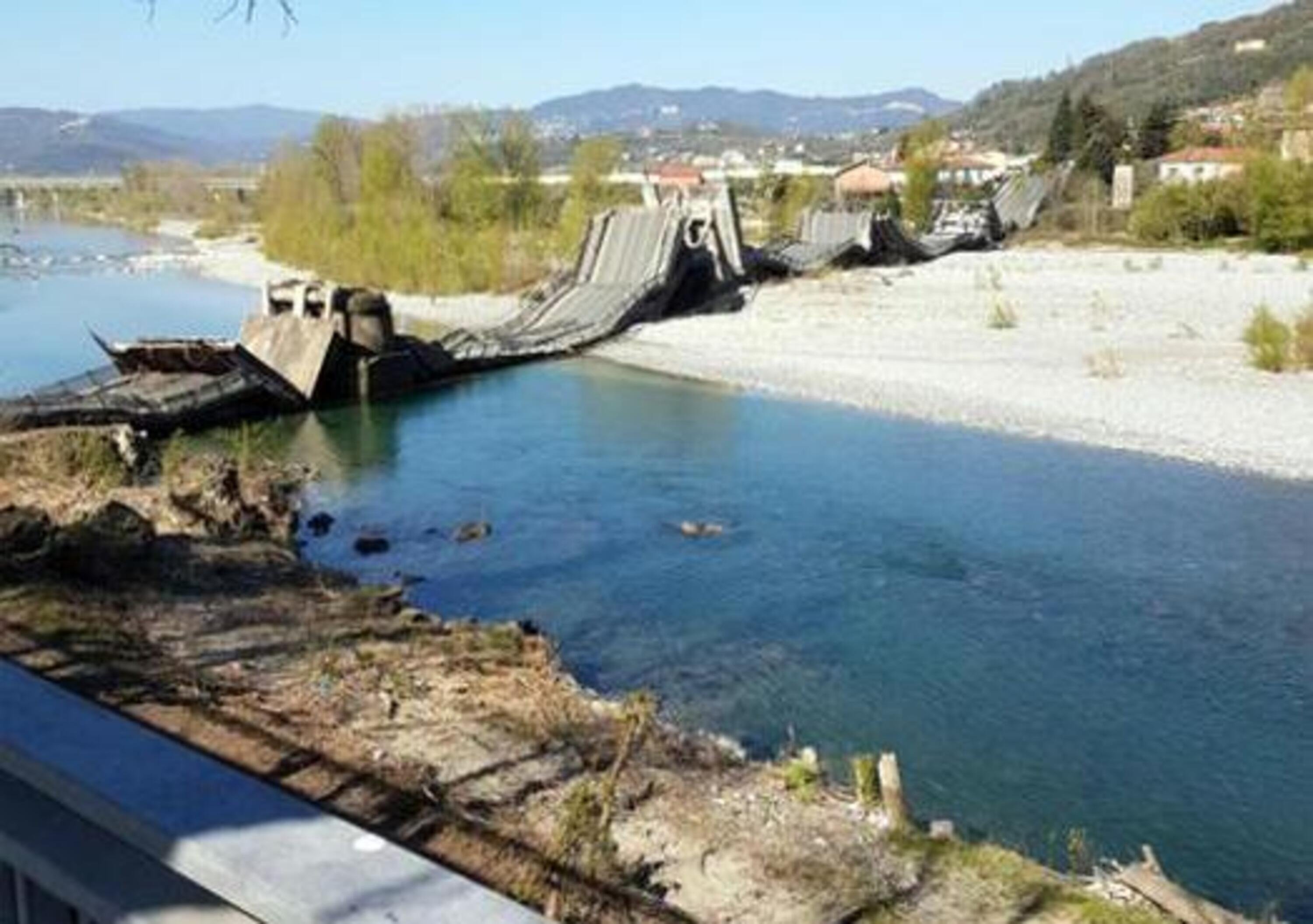 Crollo ponte ad Albiano Magra, 17 indagati 