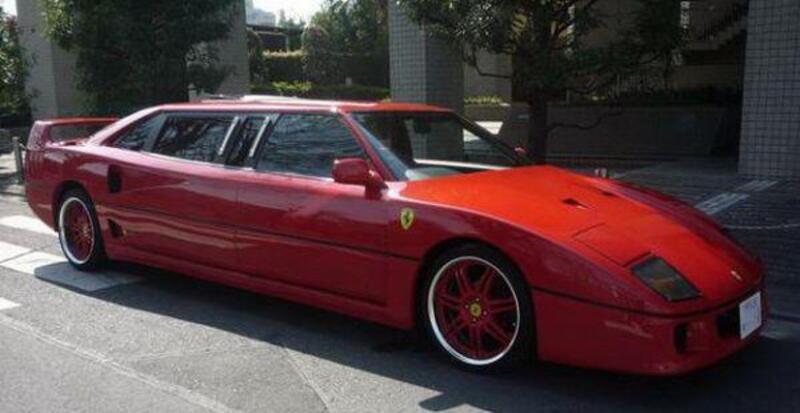 Ferrari limousine con il V8 biturbo? No, Japan F40 con il 1.6