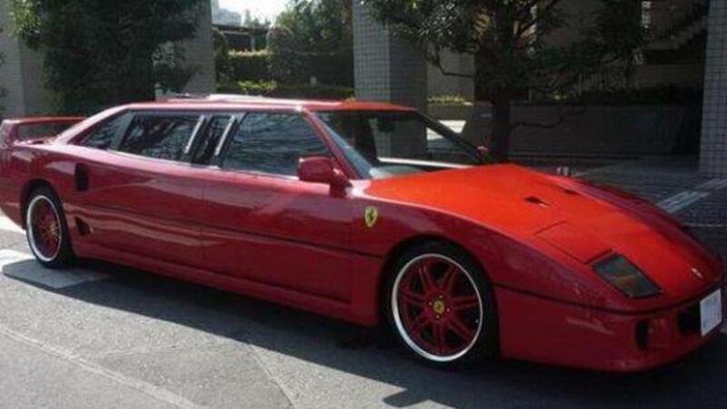 Ferrari limousine con il V8 biturbo? No, Japan F40 con il 1.6
