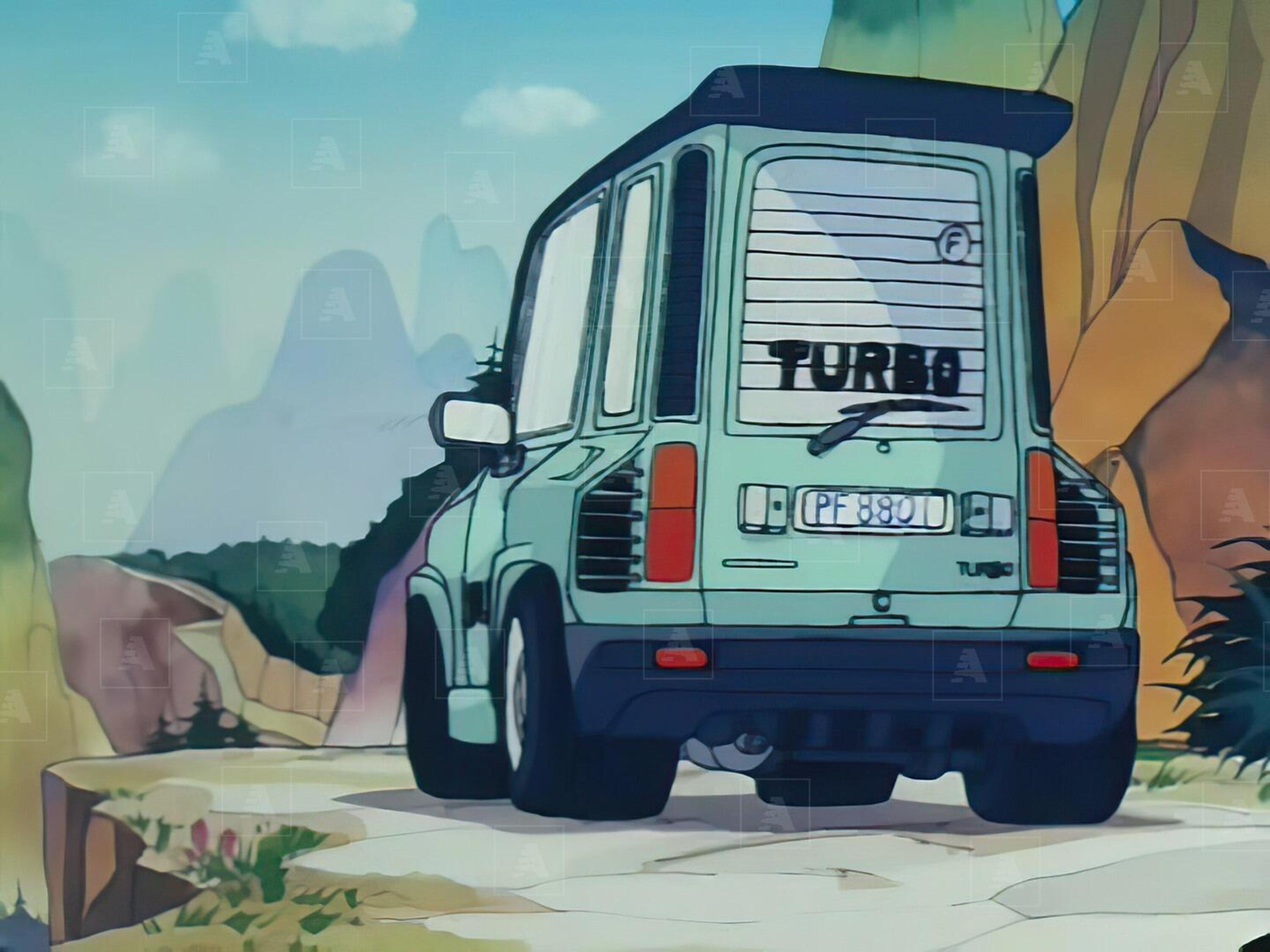 Flashback: la super Renault 5 Turbo di Bulma in Dragon Ball