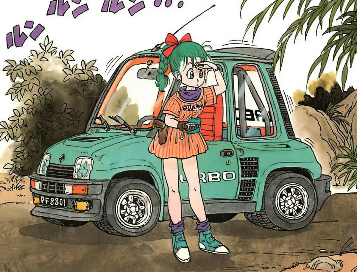 Flashback: la super Renault 5 Turbo di Bulma in Dragon Ball (2)