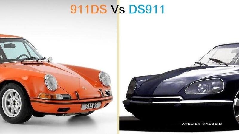 Bellezze mancate per non mischiare le razze: le stupende ibride 911 DS e DS 911 mai prodotte [Mix Porsche Citroen]