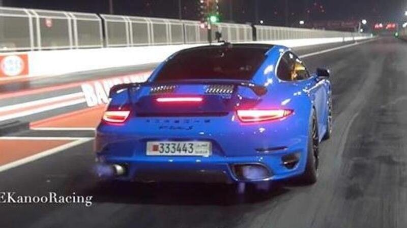 Porsche 911 Turbo S fa lo 0-96 km/h in 1.87 secondi! Quarto di miglio? 8,47...