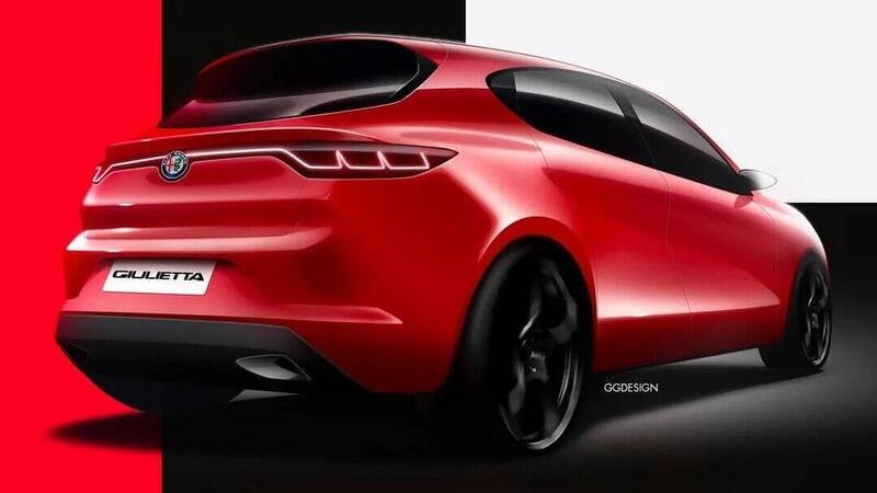 Alfa Romeo Giulietta 2021: bozzetti di come non nascer&agrave; la segmento C