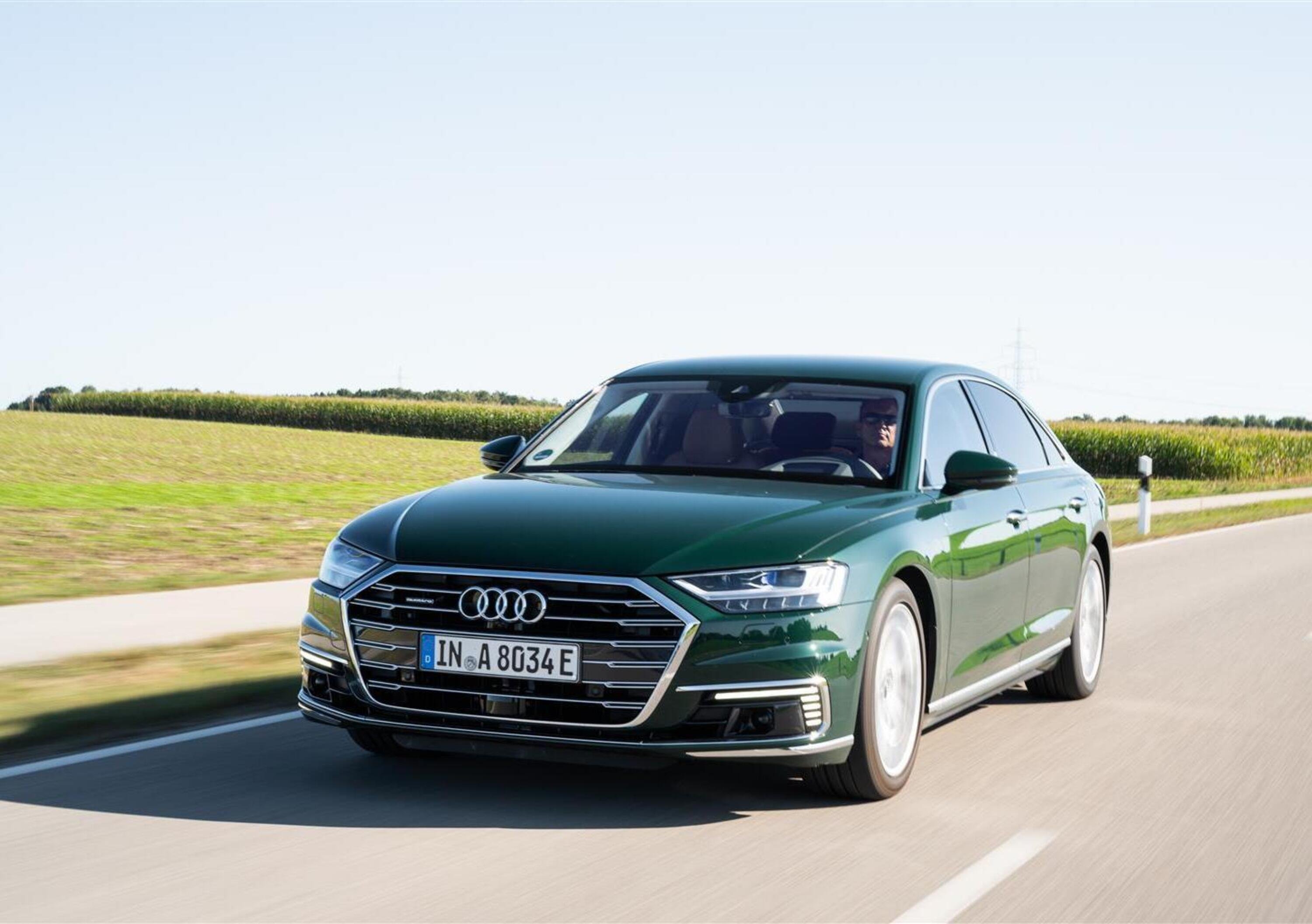 Audi rinuncia alla guida autonoma di livello 3 sulla A8