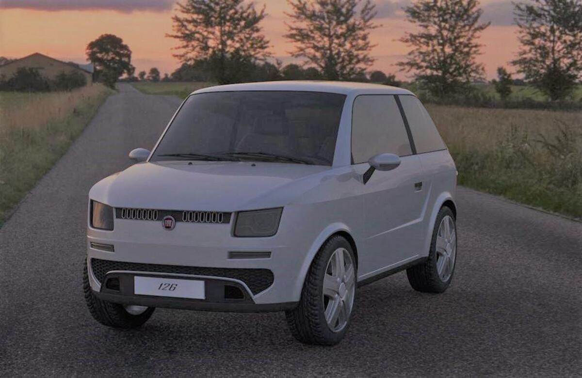 Nuova Fiat 126 elettrica: la piccola low cost a batterie italiana