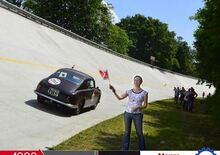 In pista sulla sopraelevata di Monza: con la Mille Miglia 2016