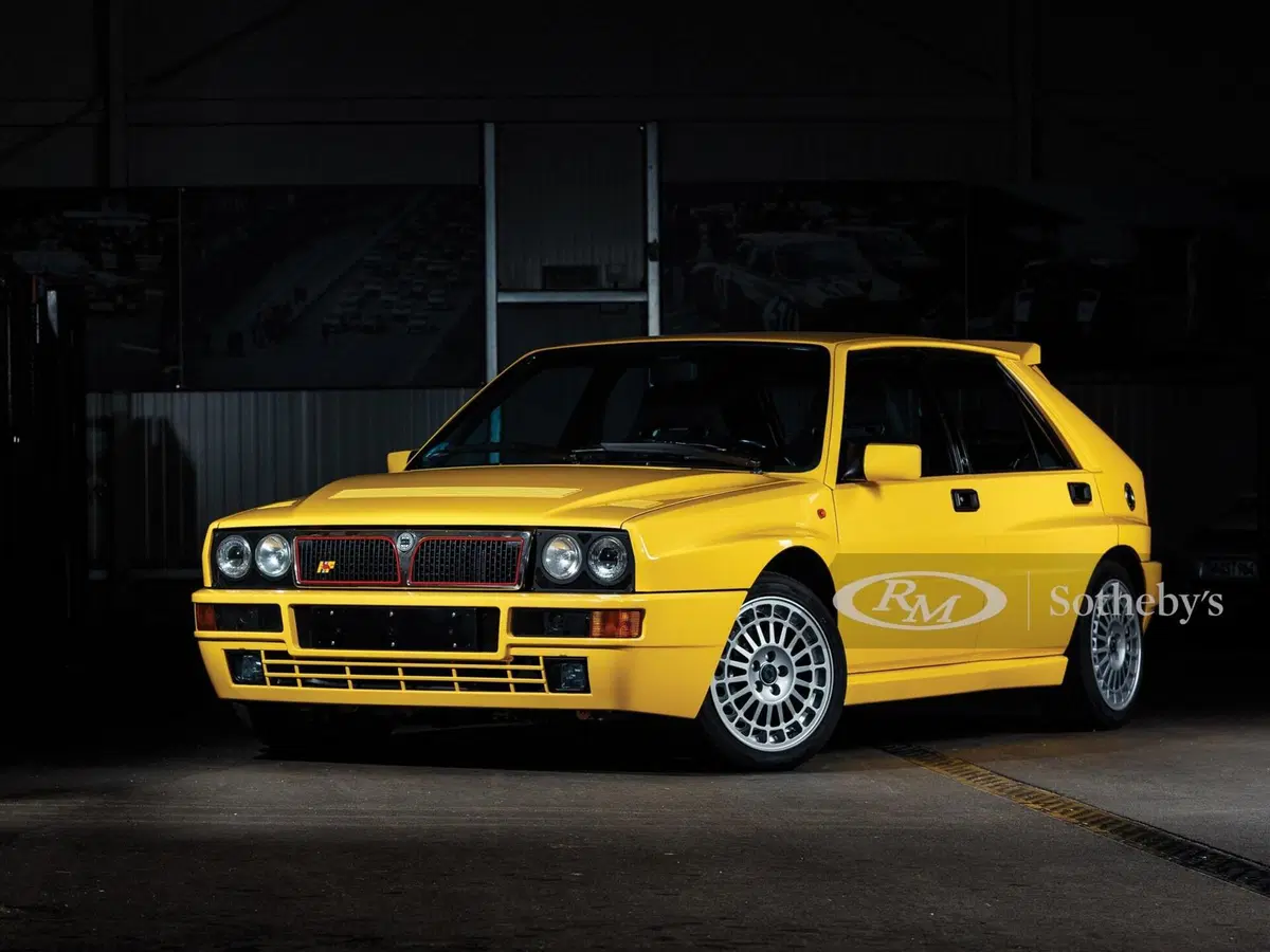 All'asta rara Delta HF Integrale Evo II, stimata 115.000&euro; circa