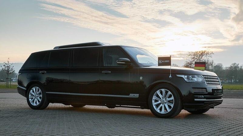 Range Rover: limousine carro armato da 750.000 euro