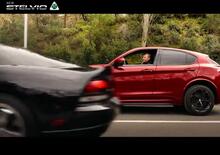 Super Kimi Raikkonen su Alfa Romeo Stelvio Quadrifoglio vs Dodge Viper... | Il nuovo spot 2020