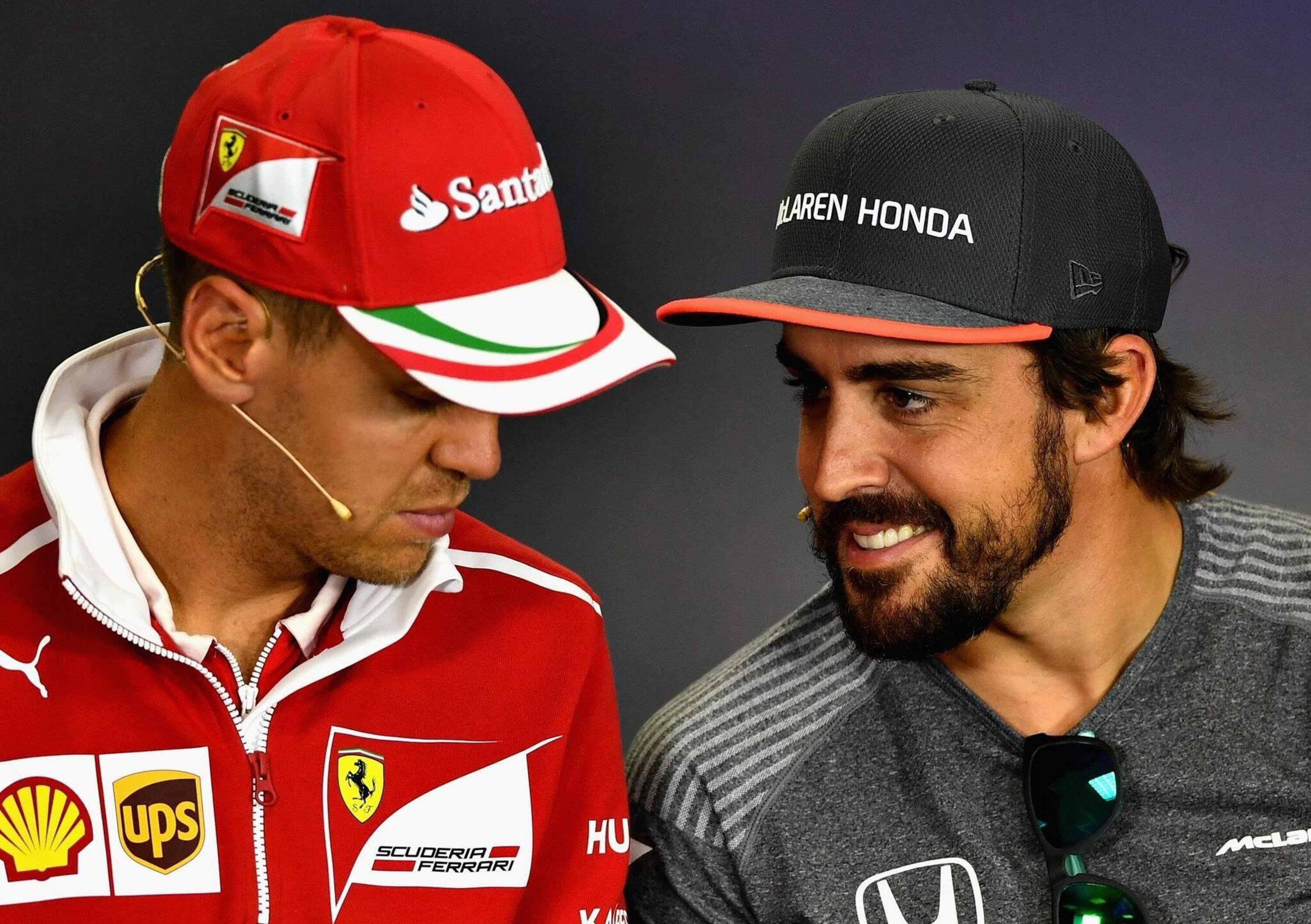 F1, Vettel e Alonso si contendono un sedile in Renault?