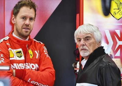 F1, Ecclestone: «Mercedes deve prendere in considerazione Vettel»