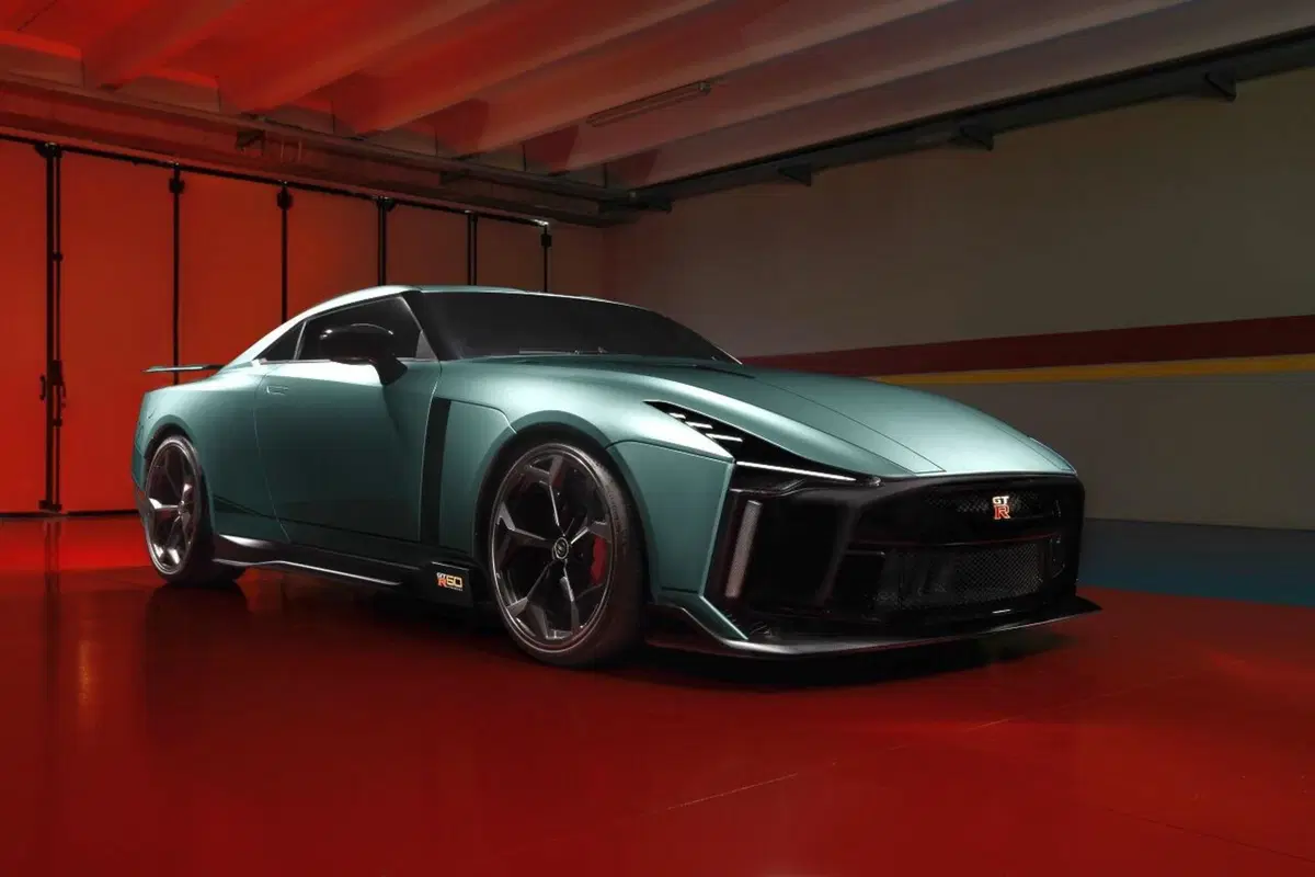 Nissan GT-R50 by Italdesign, debutto in streaming dall’Italia (7)