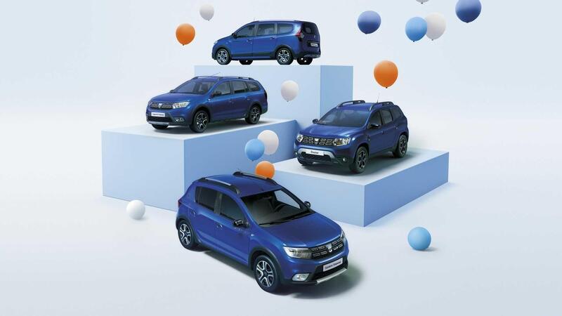 Dacia: allestimento speciale per i 15 anni del brand in Italia