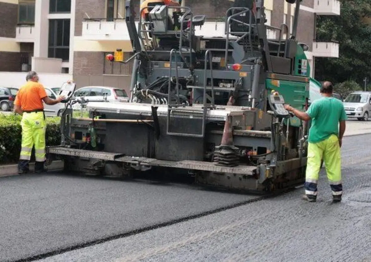 Quando dalle gomme riciclate nasce l'asfalto