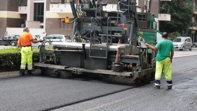 Quando dalle gomme riciclate nasce l'asfalto