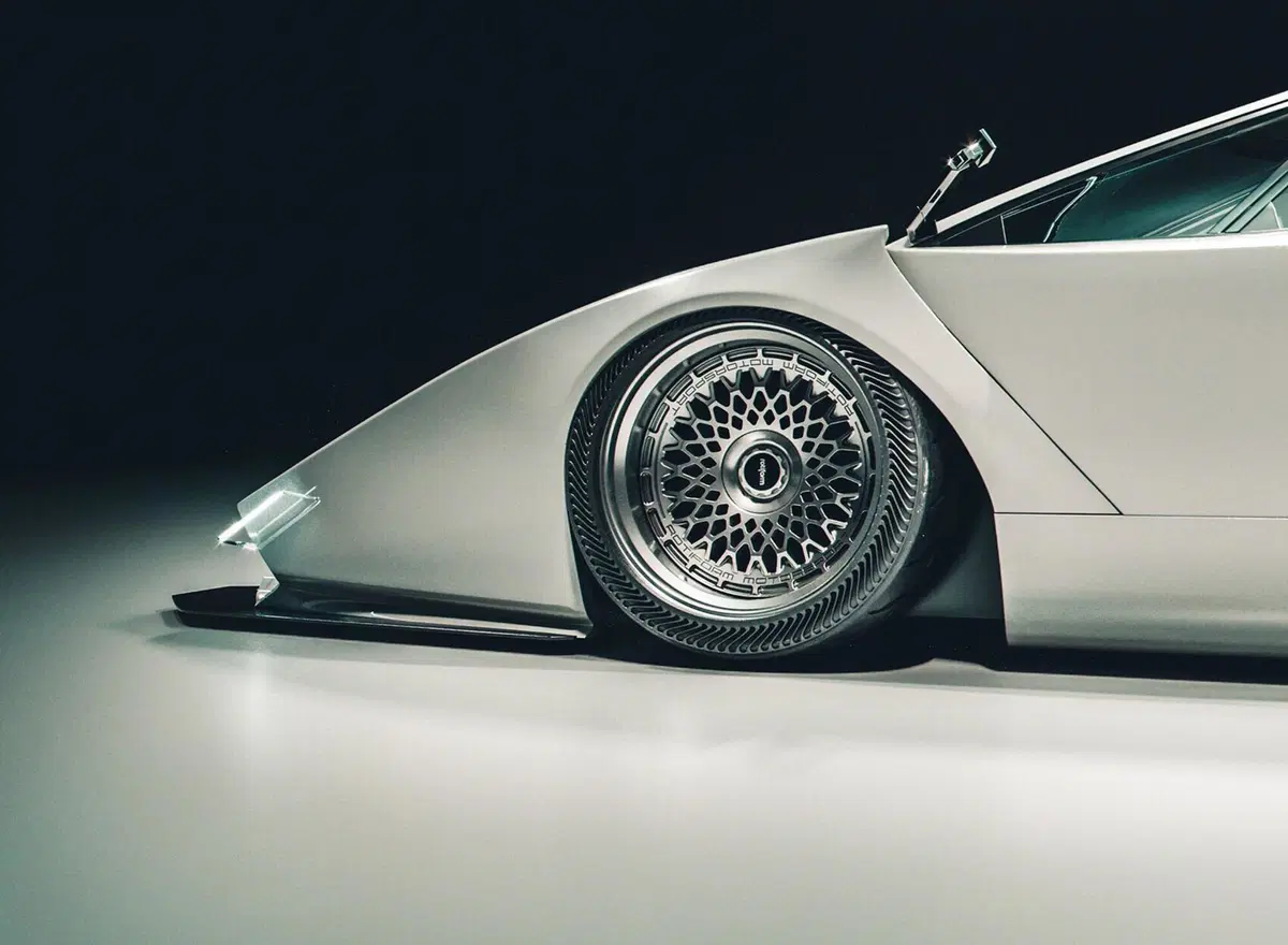 Lamborghini Countach, ritorno al futuro con un rendering (8)