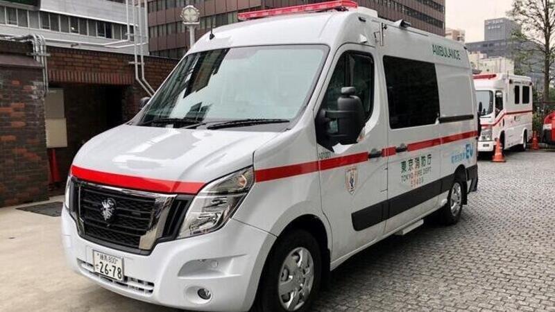 Nissan, a Tokyo la prima ambulanza elettrica