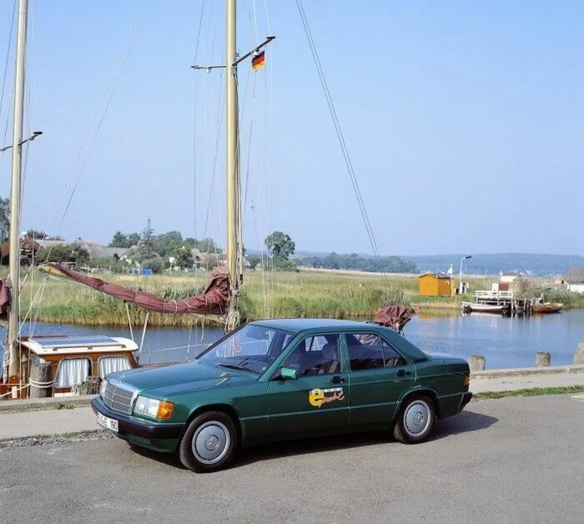 Mercedes 190 E Elektro, l’elettrico premium di 30 anni fa (6)